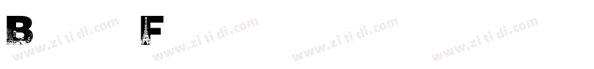 Balde Font字体转换